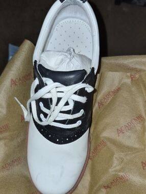 Aldo White and Black Lace-Up Women’s Sneaker